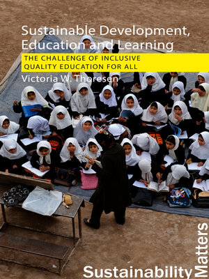 cover image of Sustainable Development, Education and Learning